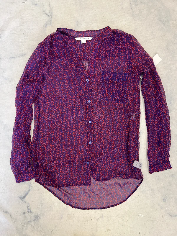 Midnight Madness Top Long Sleeve By Diane Von Furstenberg  Size: S
