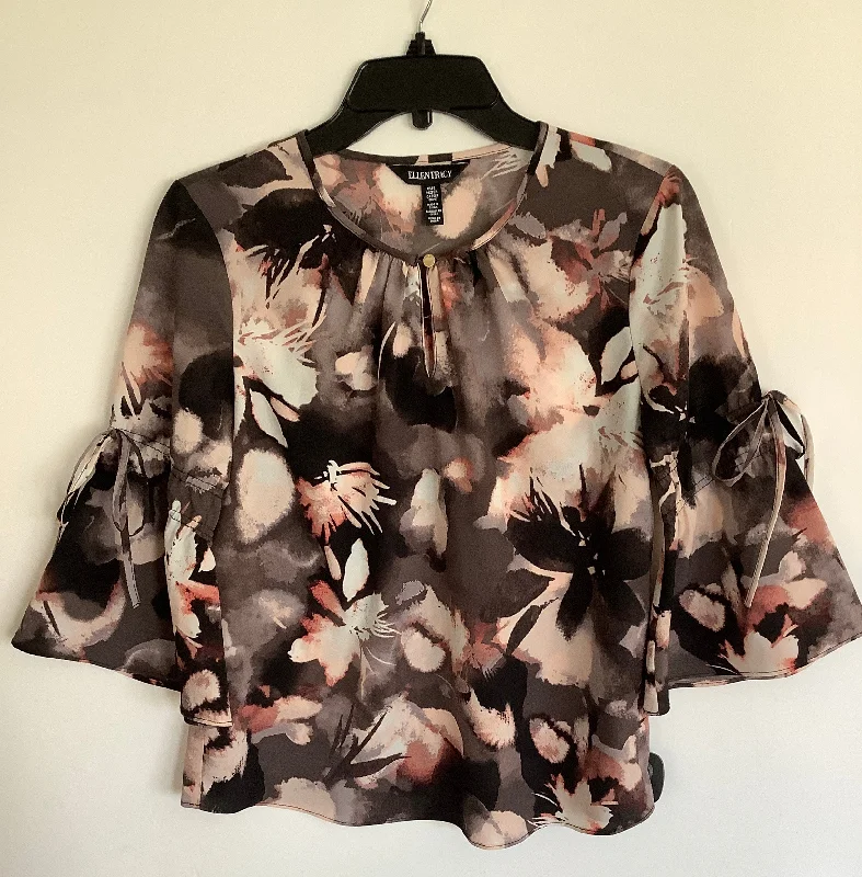 Special Savings Top Long Sleeve By Ellen Tracy In Mauve, Size: S