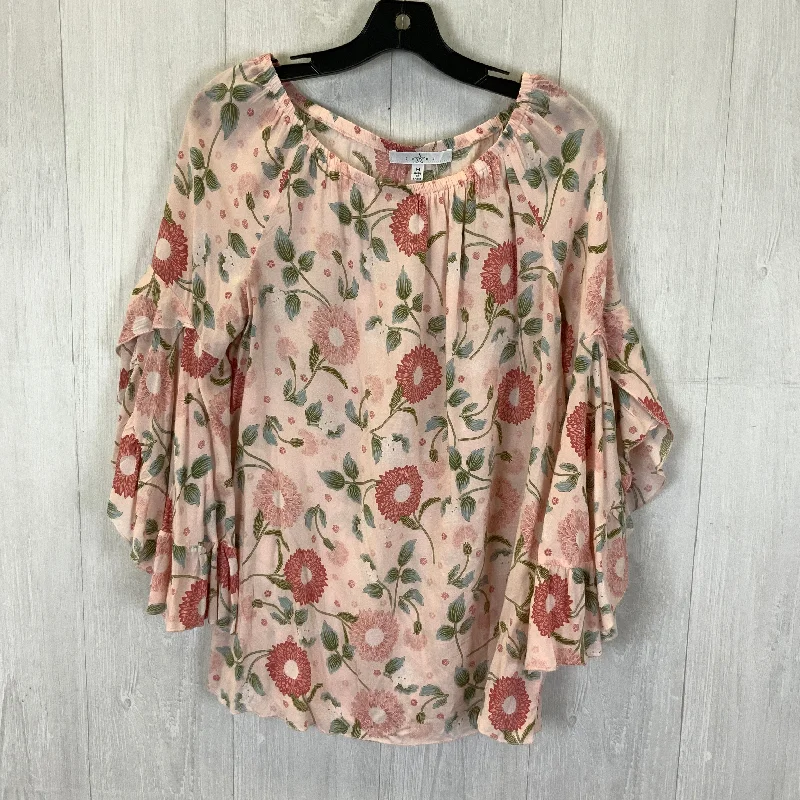 Special Buy Top Long Sleeve By Fever In Pink, Size: M