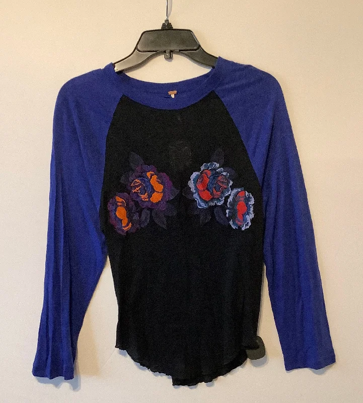 Price Drop Alert Top Long Sleeve By Free People In Blue, Size: S