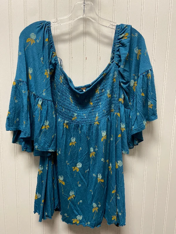 Today’s Special Top Long Sleeve By Free People In Blue, Size: Sp