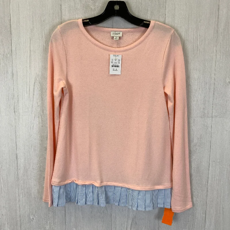 Instant Savings Top Long Sleeve By J Crew O In Peach, Size: Xs