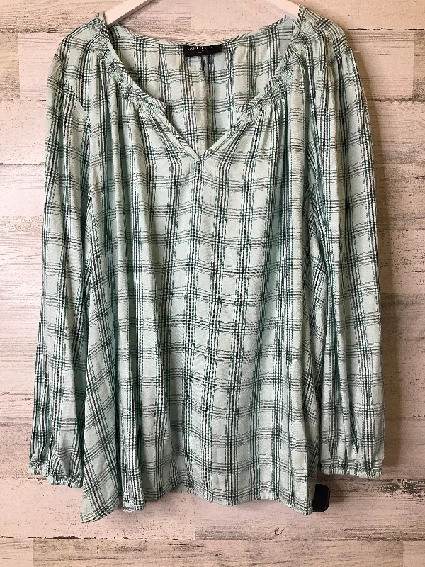 Limited Time Top Long Sleeve By Lane Bryant  Size: 3x
