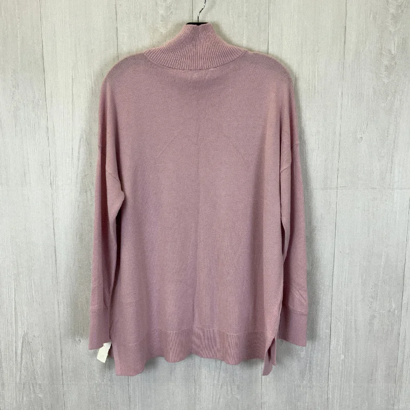 While Supplies Last Top Long Sleeve By Loft In Pink, Size: 0