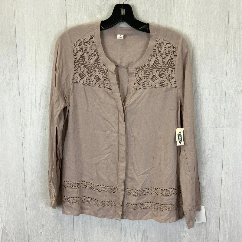 Act Now Top Long Sleeve By Old Navy In Pink, Size: M