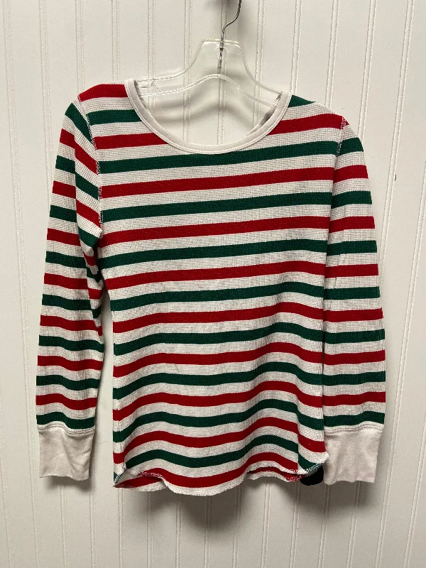 Weekend Deal Top Long Sleeve By Old Navy In Striped Pattern, Size: S