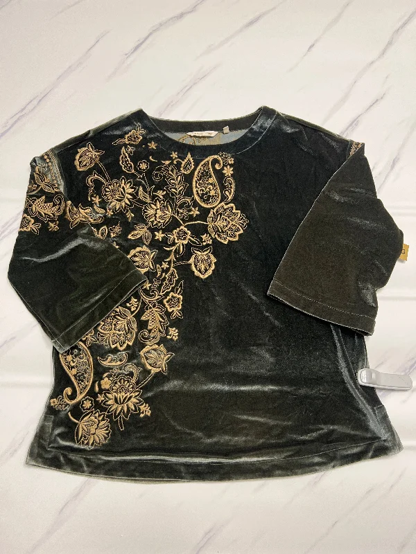 One-DAY Sale Top Long Sleeve By Soft Surroundings  Size: Xs