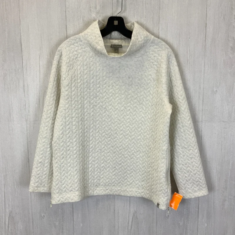 Price Buster Top Long Sleeve By Talbots In White, Size: M