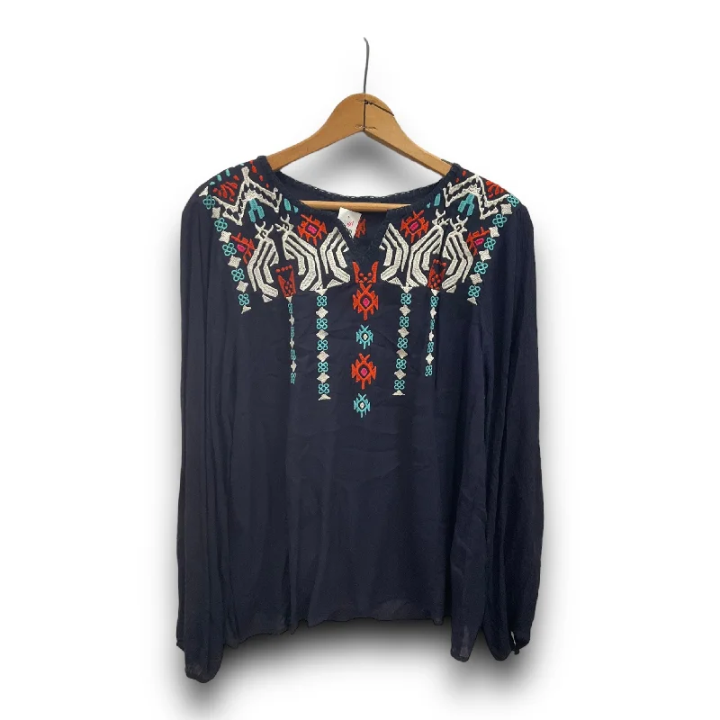 Lowest Prices Top Long Sleeve By Thml  Size: L