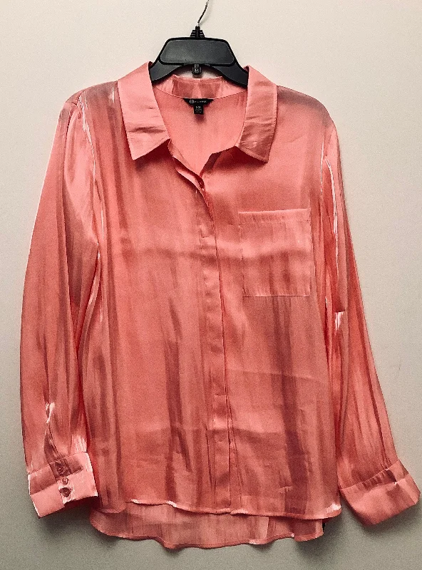 Anniversary Sale Top Long Sleeve By Versona In Pink, Size: 2x