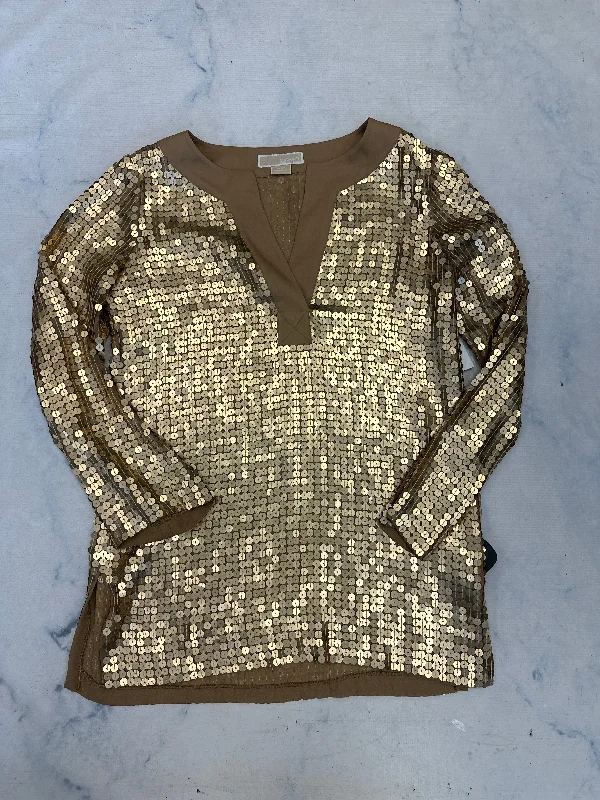 Early Access Top Long Sleeve Designer By Michael By Michael Kors  Size: S