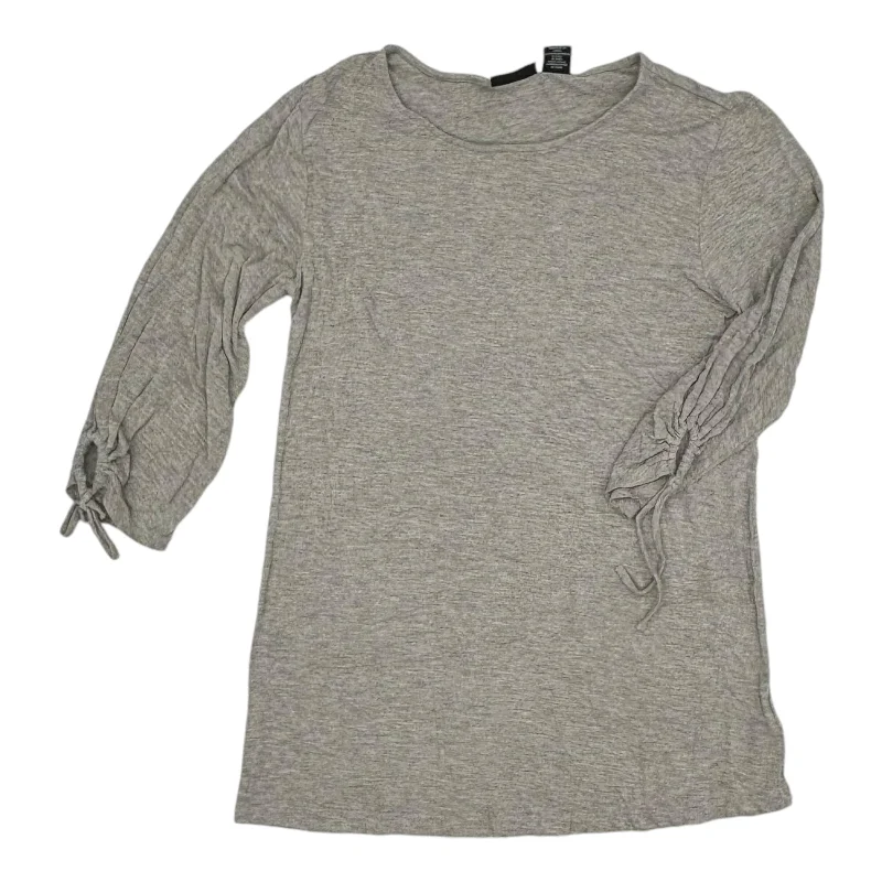 Mega Sale Top Ls Basic By T Tahari In Tan, Size:S