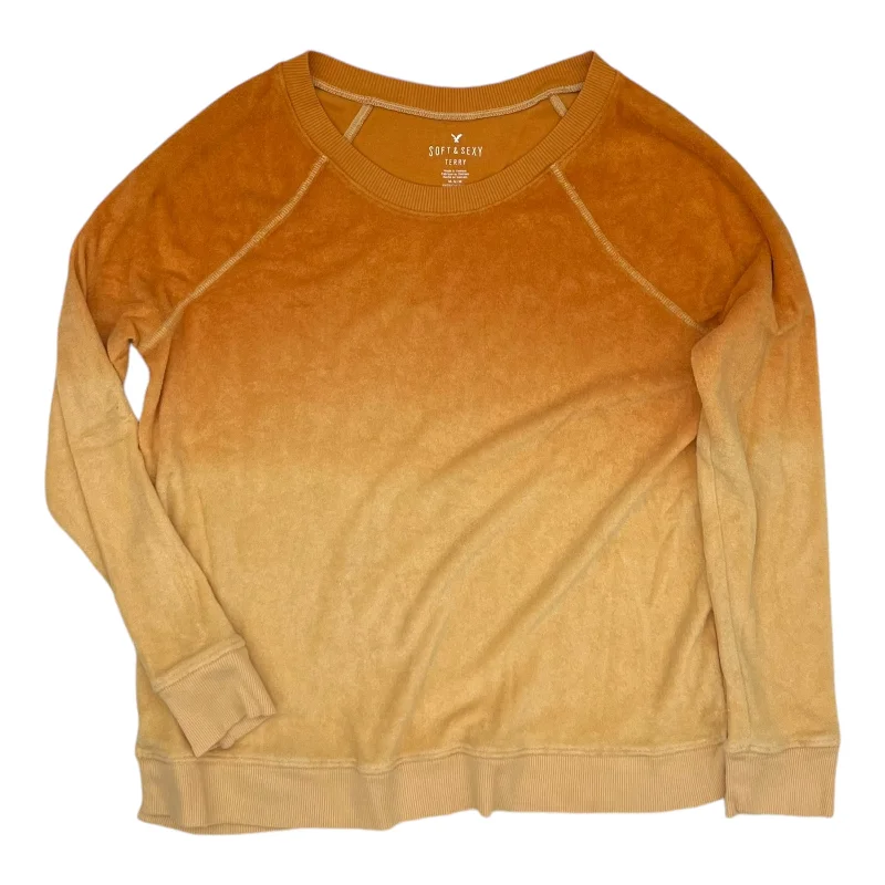 Steals and Deals Top Ls By American Eagle In Orange, Size:M