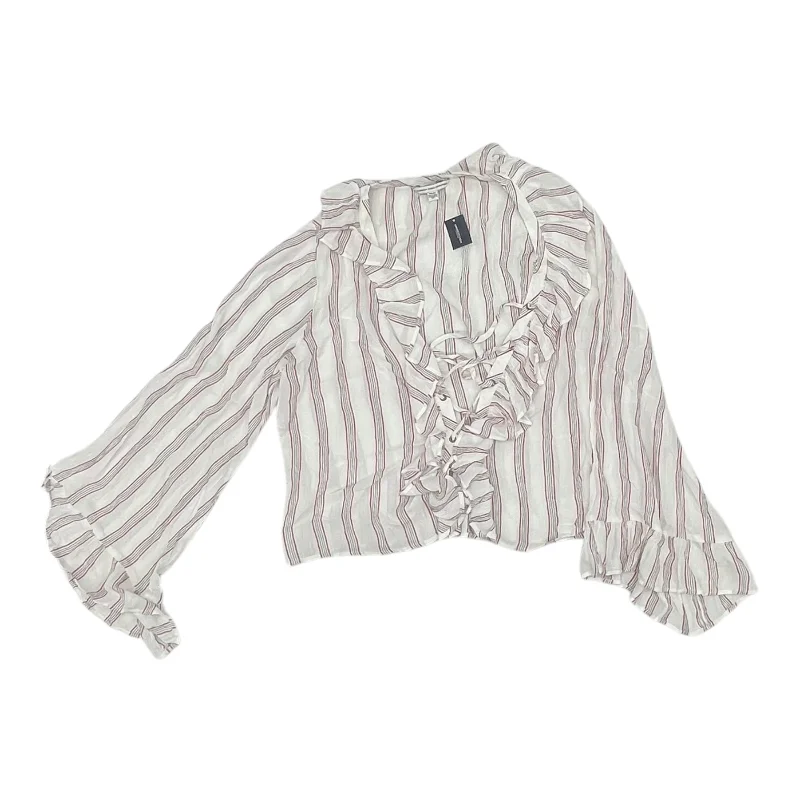 Exclusive Offers Top Ls By American Eagle In White, Size:M