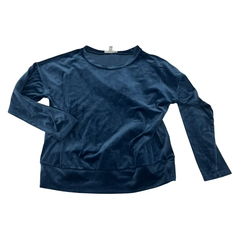 Act Fast TOP LS By CABLE AND GAUGE In BLUE, Size:L