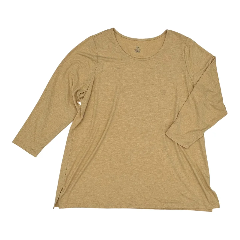 Limited Edition Top Ls By Cj Banks In Yellow, Size:2X