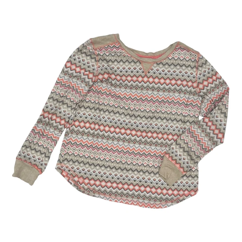 The Best Prices Top Ls By Cuddl Duds In Tan, Size:M