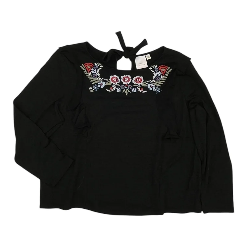 Exclusive Deal Top Ls By Lc Lauren Conrad In Black, Size:2X