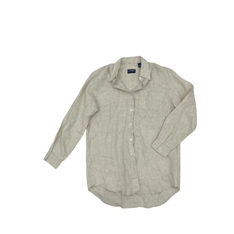 Unmissable Offer Top Ls By Liz Claiborne In Beige, Size:S