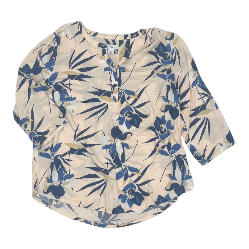 Final Markdown Top Ls By Liz Claiborne In Pink, Size:L