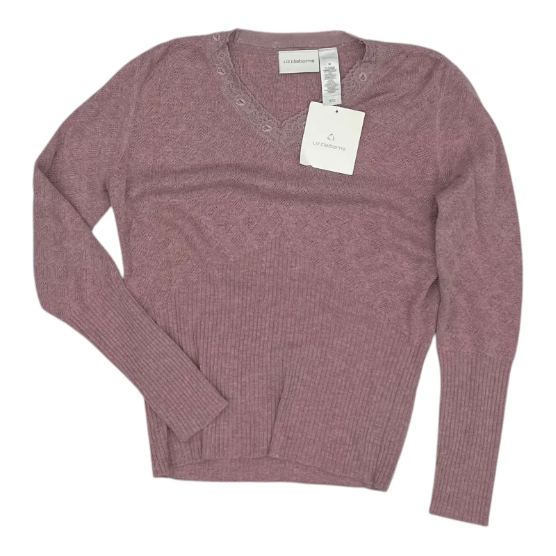 Act Now Top Ls By Liz Claiborne In Pink, Size:M