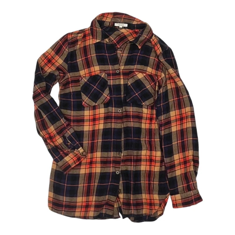 Daily Specials Top Ls By Maurices In Blue & Orange, Size:M