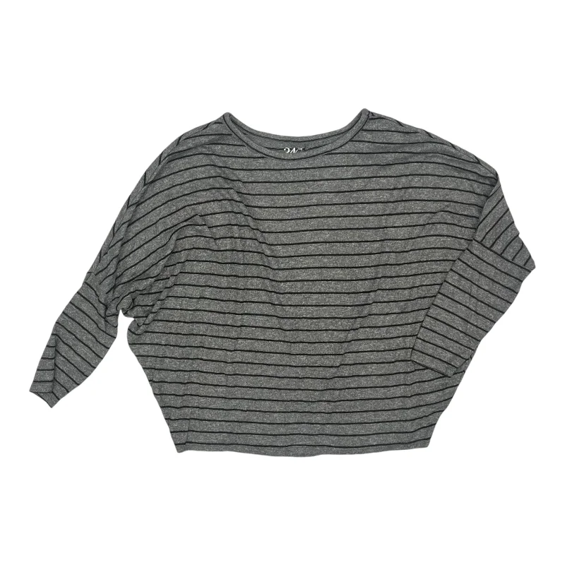 Can't Be Beat Top Ls By Maurices In Grey, Size:M