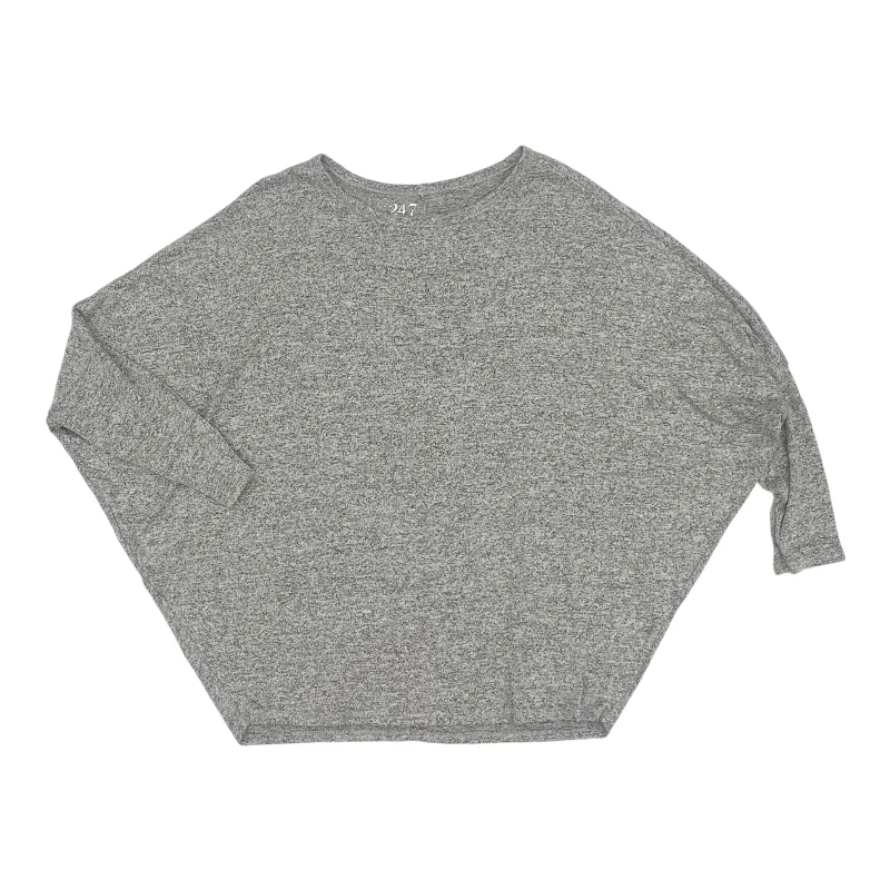 New Markdowns Top Ls By Maurices In Grey, Size:Xl