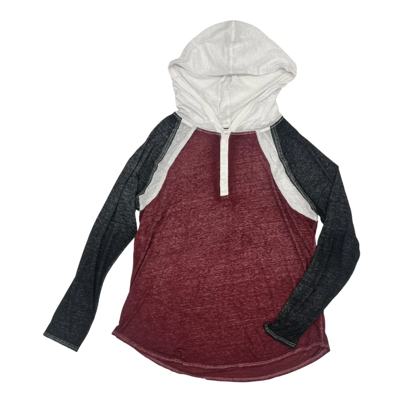 Low Prices Top Ls By Maurices In Red & White, Size:Xl