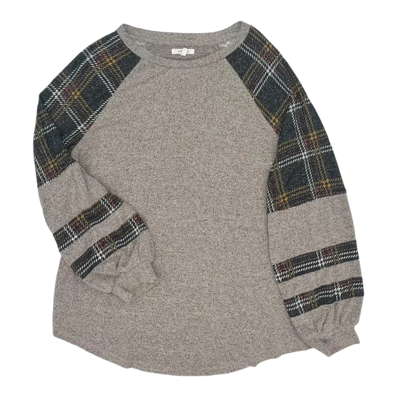 Online Exclusive Top Ls By Maurices In Tan, Size:Xl