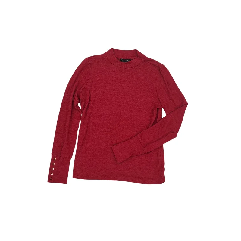 Inventory Reduction Top Ls By Rafaella In Red, Size:Xs