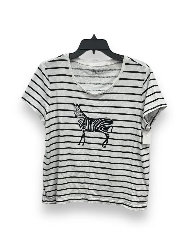 Customer Appreciation Sale Top Short Sleeve Basic By Croft And Barrow  Size: Xl