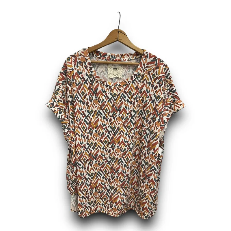Midnight Sale Top Short Sleeve Basic By Cupio  Size: 2x