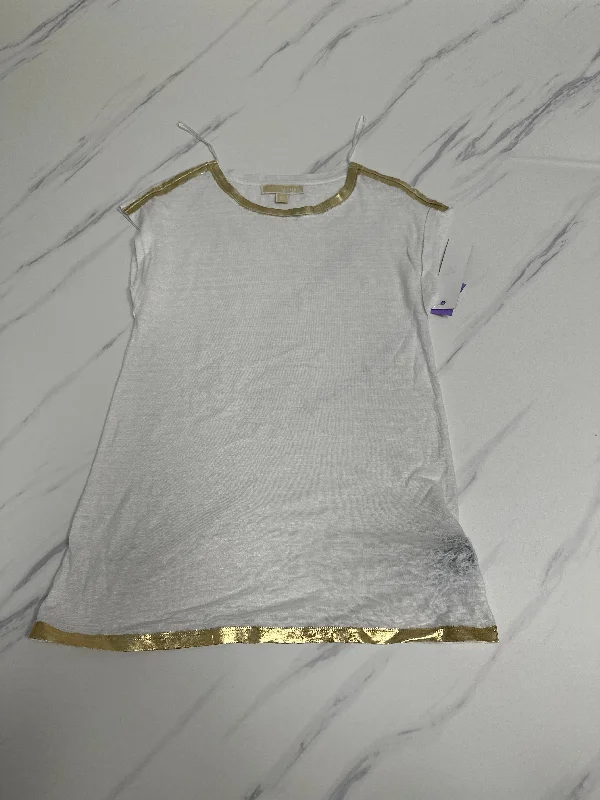 Big Savings Top Short Sleeve Basic By Michael By Michael Kors  Size: Xs