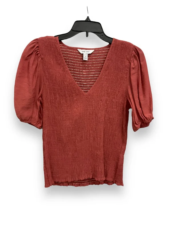 Low Prices Top Short Sleeve Basic By Nine West Apparel  Size: M