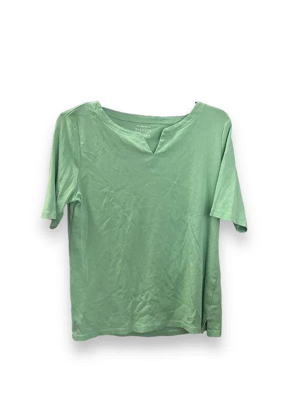 New Arrival Top Short Sleeve Basic By Talbots  Size: M