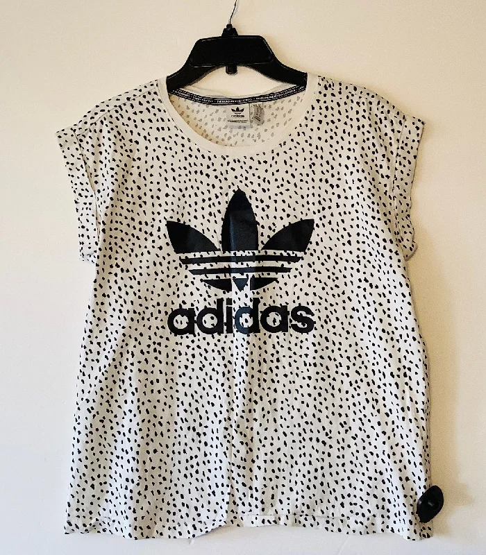 Last Chance Top Short Sleeve By Adidas In White, Size: M