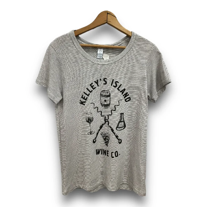 Final Sale Top Short Sleeve By Alternative  Size: L