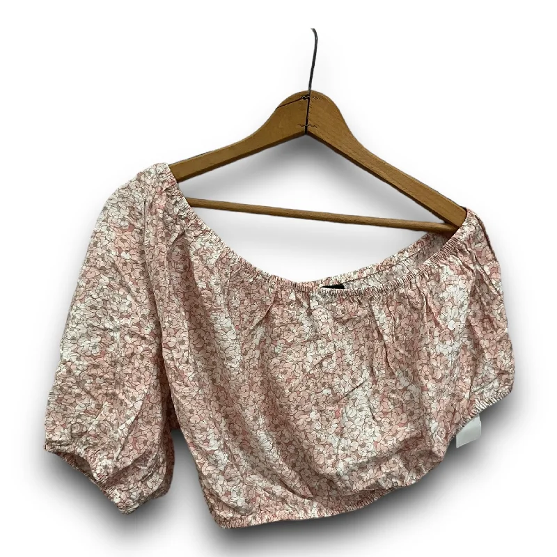 Early Bird Discount Top Short Sleeve By Banana Republic  Size: M