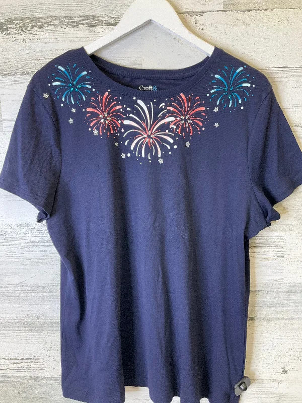 Deal of the Week Top Short Sleeve By Croft And Barrow O  Size: Xl