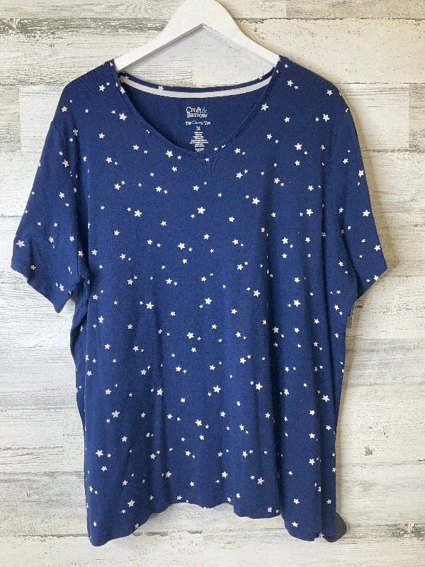 Don't Miss Top Short Sleeve By Croft And Barrow  Size: 3x