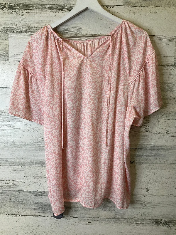 Price Meltdown Top Short Sleeve By Croft And Barrow  Size: Xxl