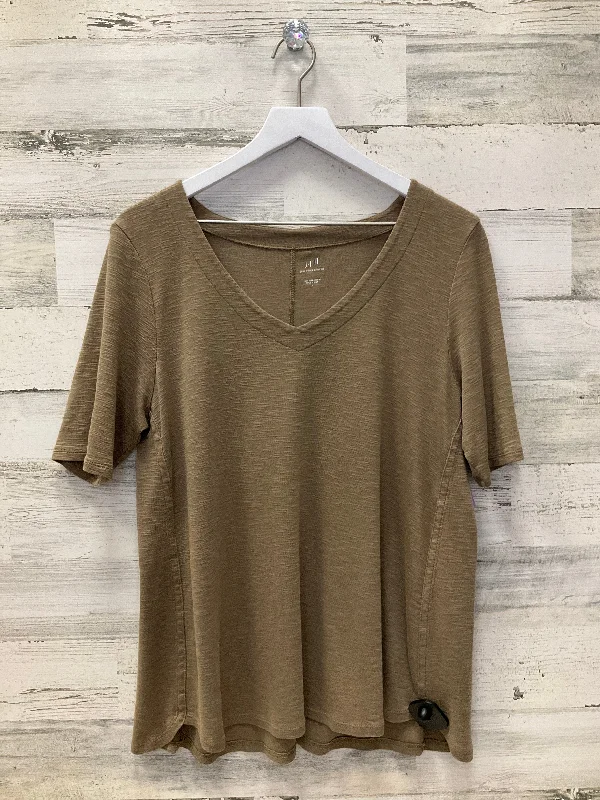 New Deals Top Short Sleeve By J Jill  Size: L