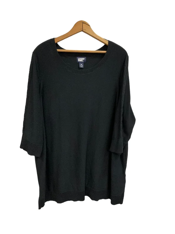 Markdown Madness Top Short Sleeve By Lands End  Size: 3x