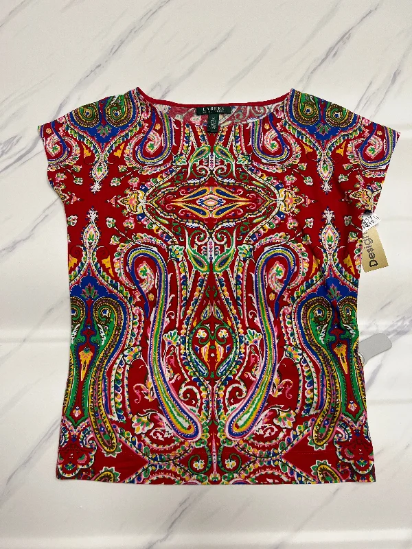 Super Deal Top Short Sleeve By Lauren By Ralph Lauren  Size: Xs
