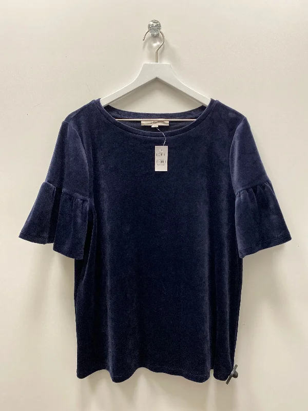 Clearance Sale Top Short Sleeve By Loft  Size: L