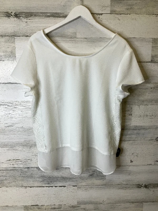 Buy Now Top Short Sleeve By Loft  Size: L