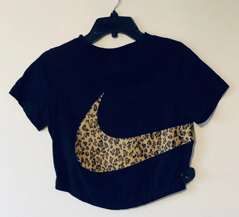 Savings Event Top Short Sleeve By Nike In Black, Size: Xs