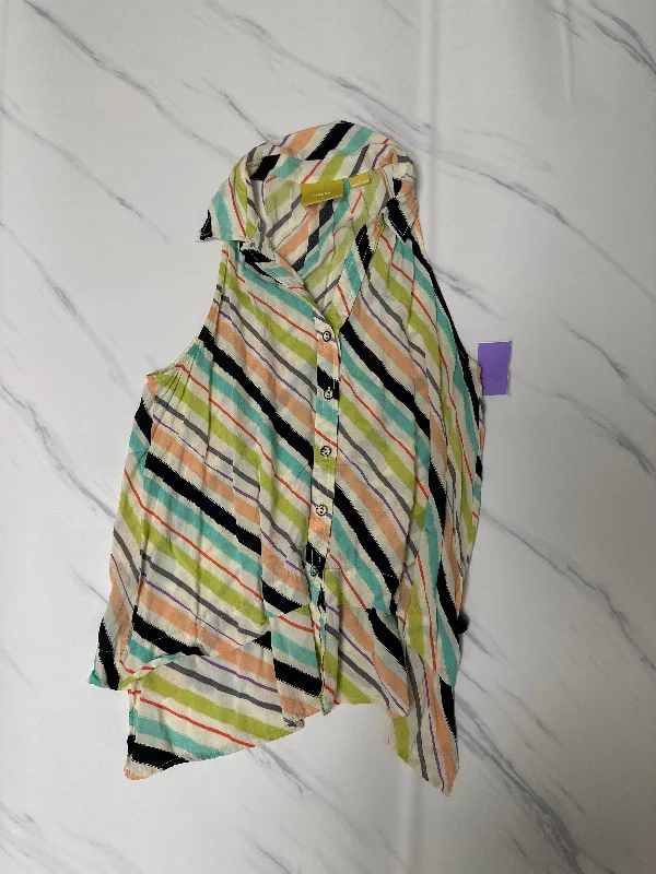 Discount Extravaganza Top Sleeveless Basic By Maeve  Size: Xs