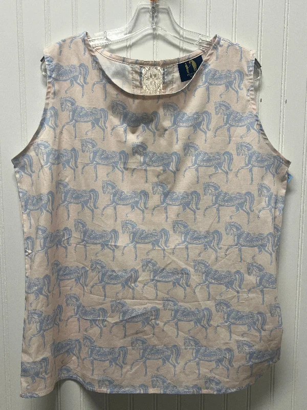 Take Advantage Top Sleeveless By Cmb In Pink, Size: Xl